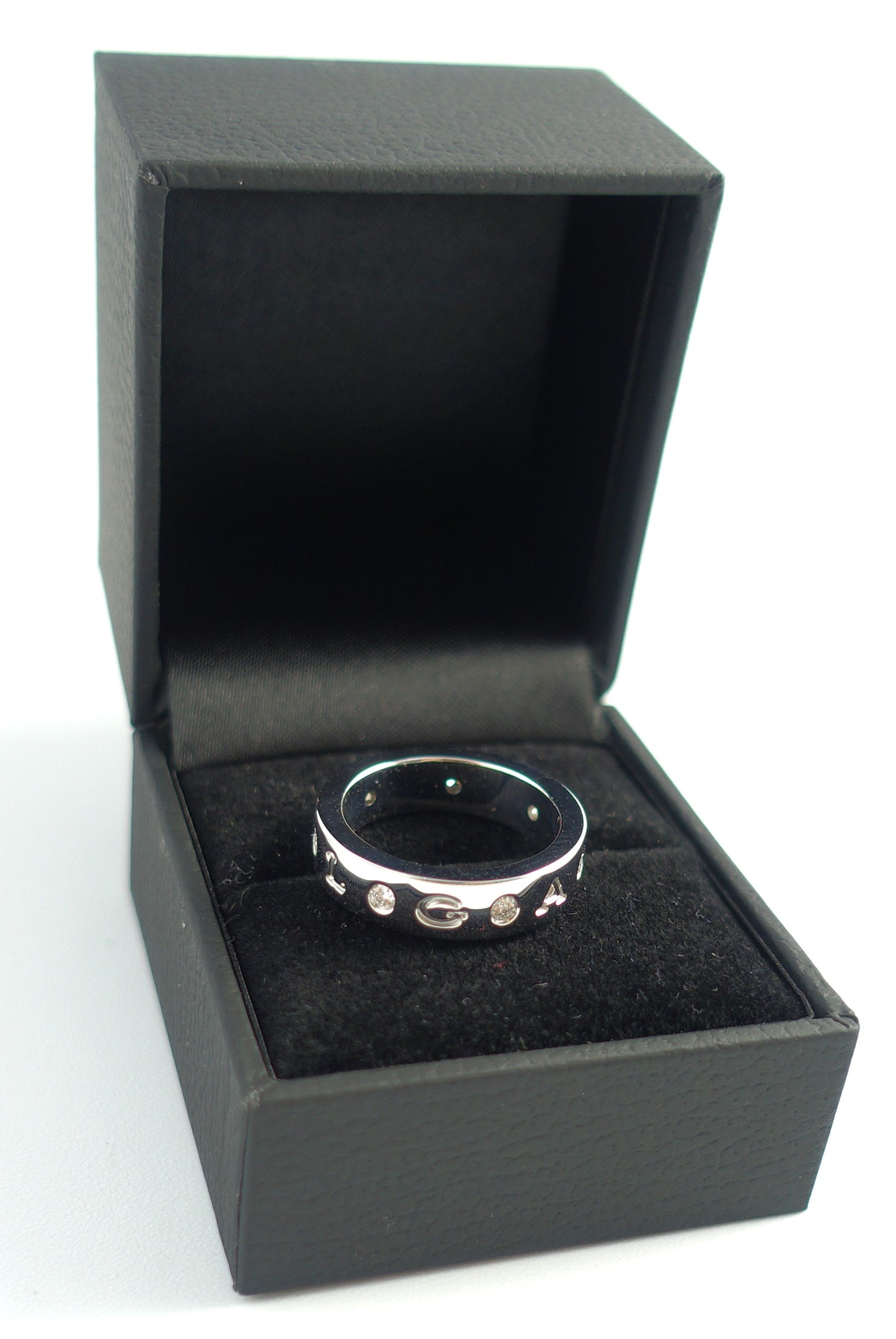 Bulgari Ring Weißgold mit Brillanten REF 354001 mit Zertifikat