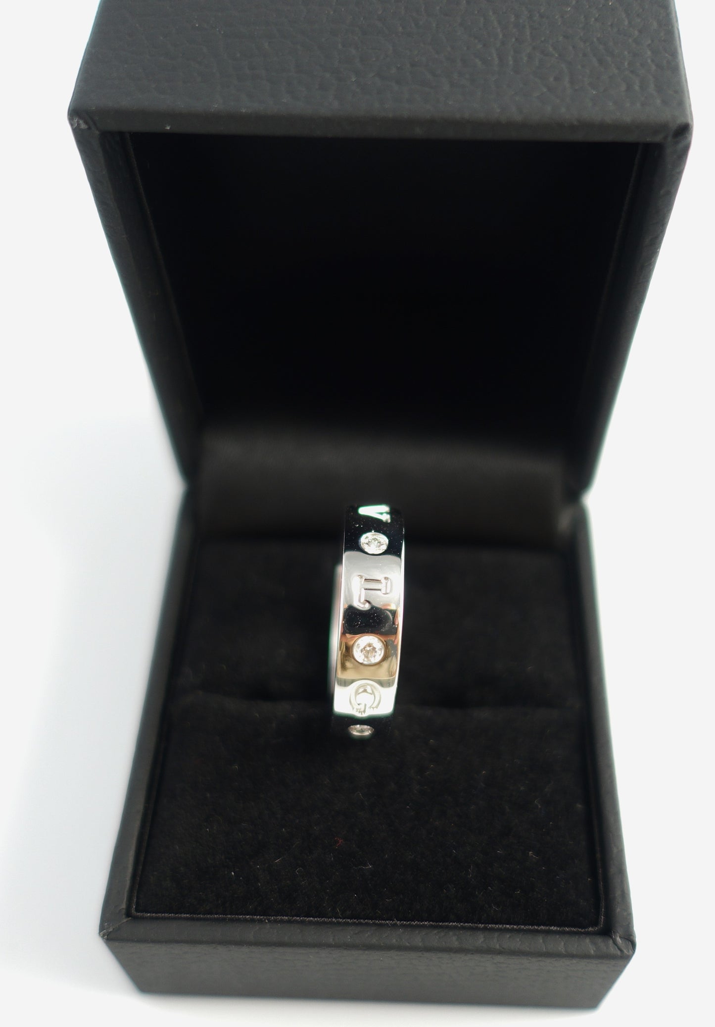 Bulgari Ring Weißgold mit Brillanten REF 354001 mit Zertifikat