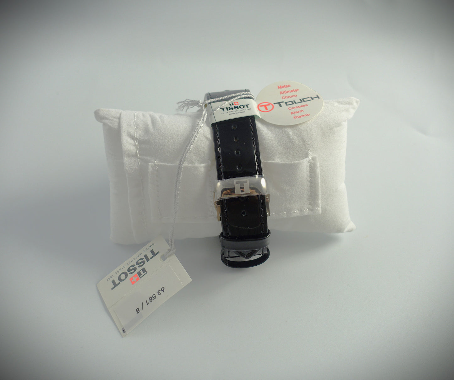 Tissot T-Touch Perlmutt Zifferblatt mit Brillanten REF T047.220.46.126.00