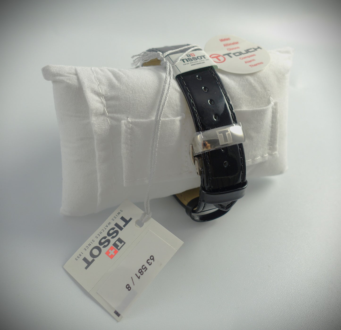 Tissot T-Touch Perlmutt Zifferblatt mit Brillanten REF T047.220.46.126.00