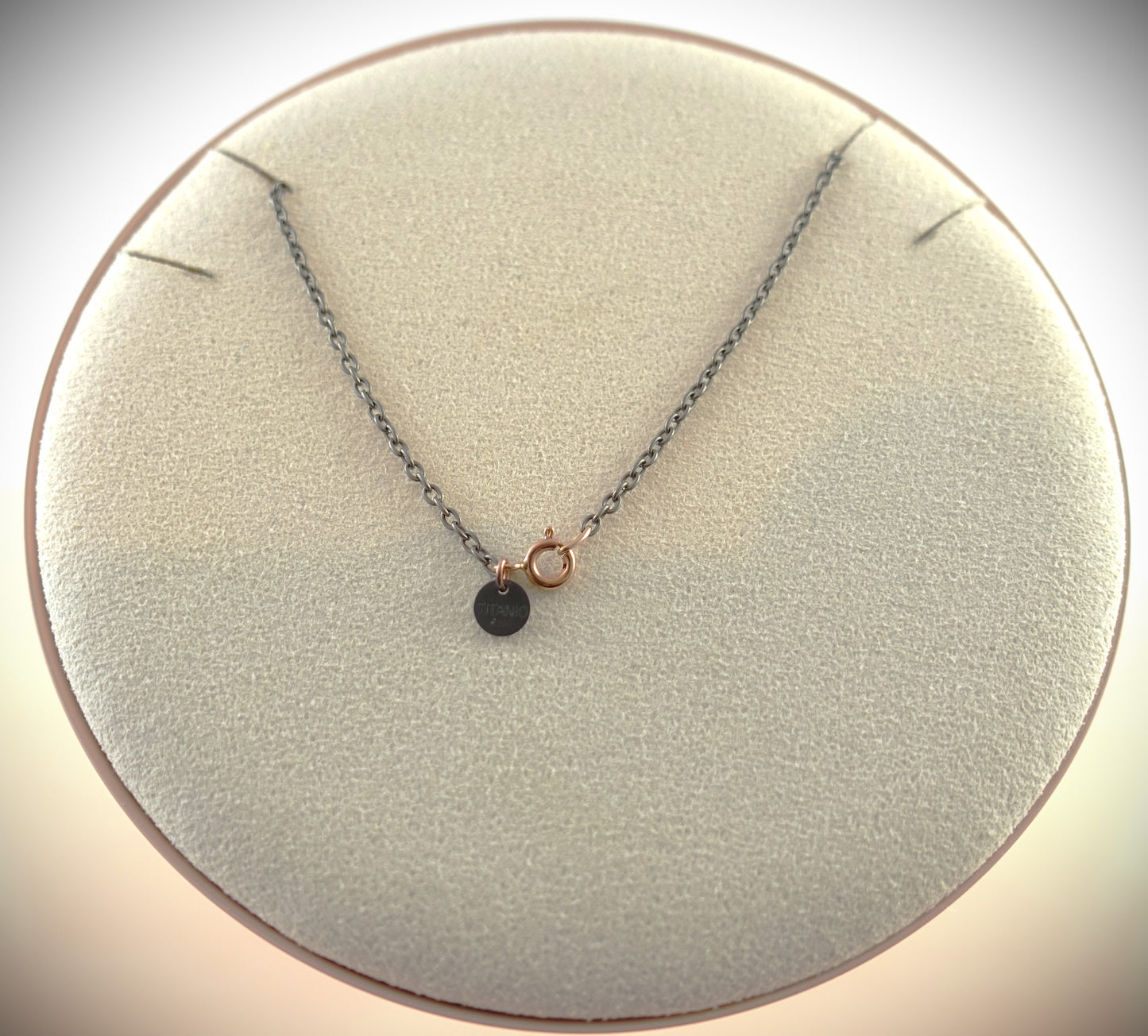 Dodo Kette Titan 375 Roségold Schlüssel Charm Ref. DMB0011