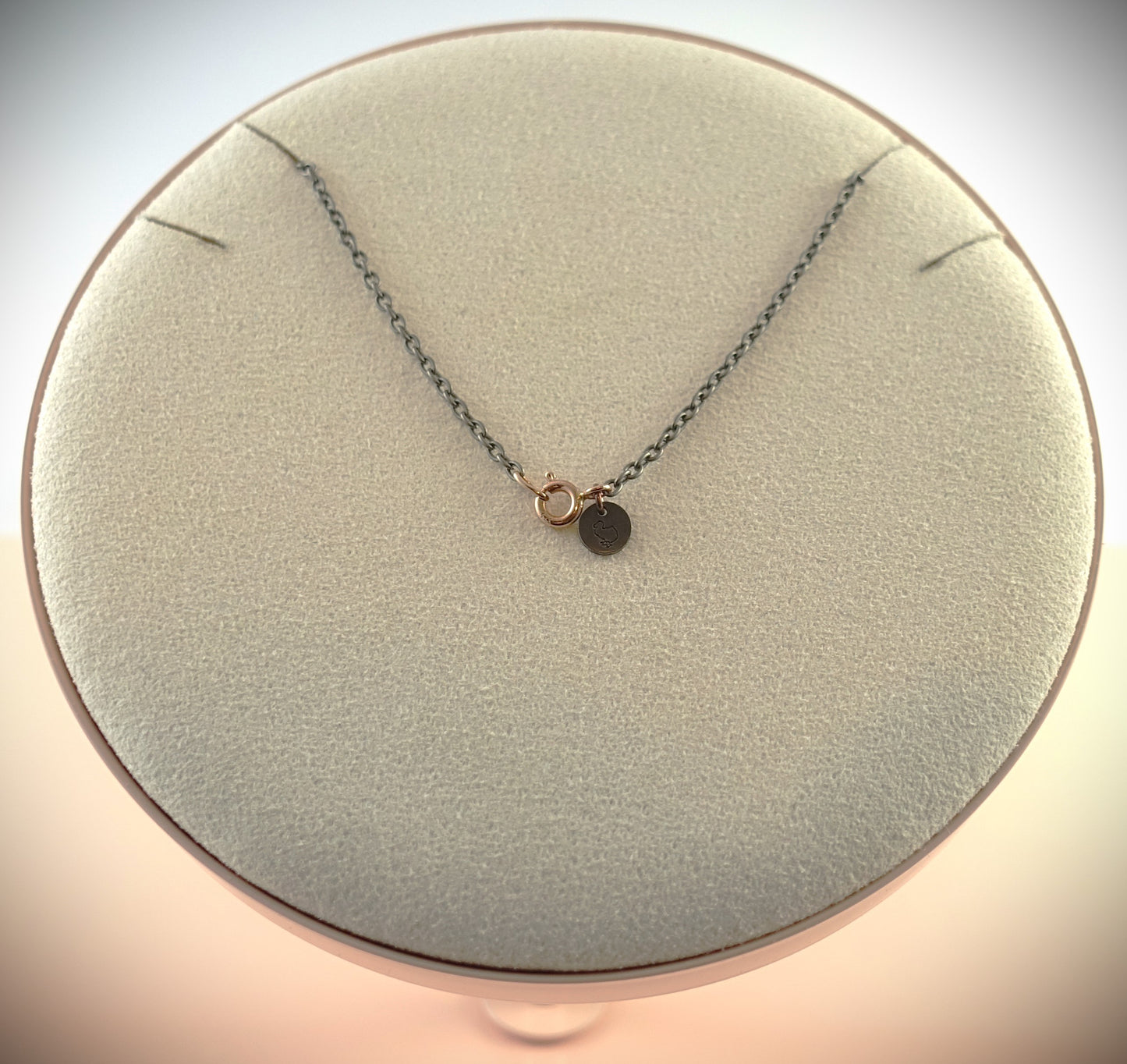 Dodo Kette Titan 375 Roségold Schlüssel Charm Ref. DMB0011