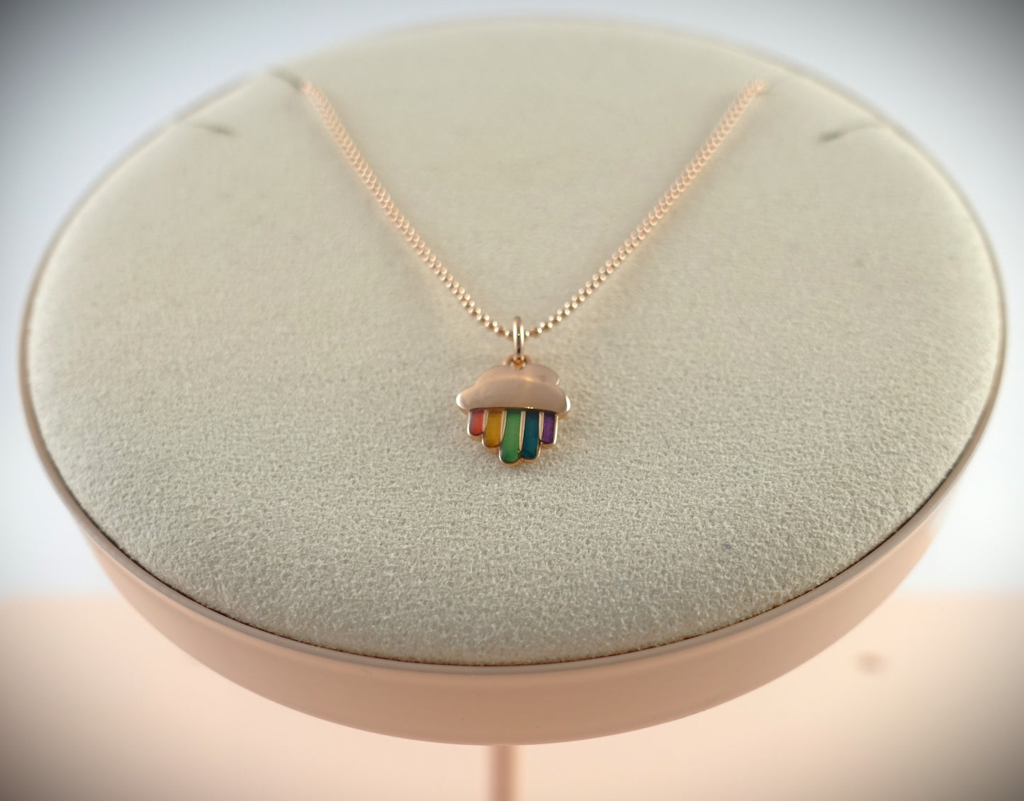 Dodo Kette Bolli 375 Roségold Regenbogen 40cm Ref.DCB8003/DMB8049