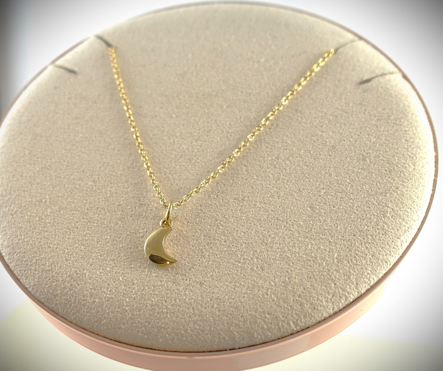 Dodo Kette "Essentials" 750 Gelbgold Charm Mond Ref.DCA8004/DMB9033