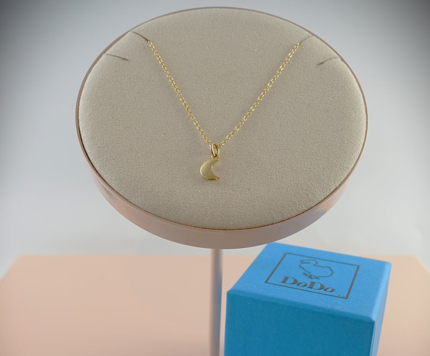 Dodo Kette "Essentials" 750 Gelbgold Charm Mond Ref.DCA8004/DMB9033
