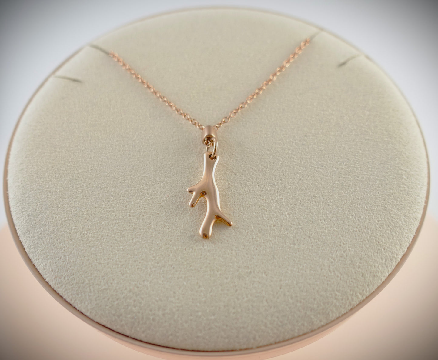 Dodo Kette 375 Roségold Charm Koralle 80cm Ref. DMC1010