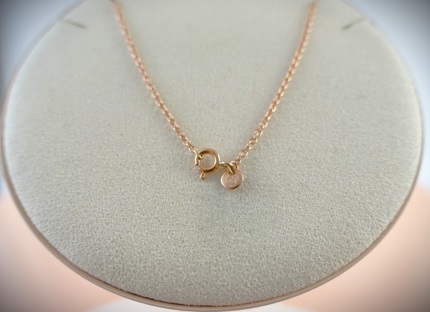 Dodo Kette 375 Roségold Charm Koralle 80cm Ref. DMC1010