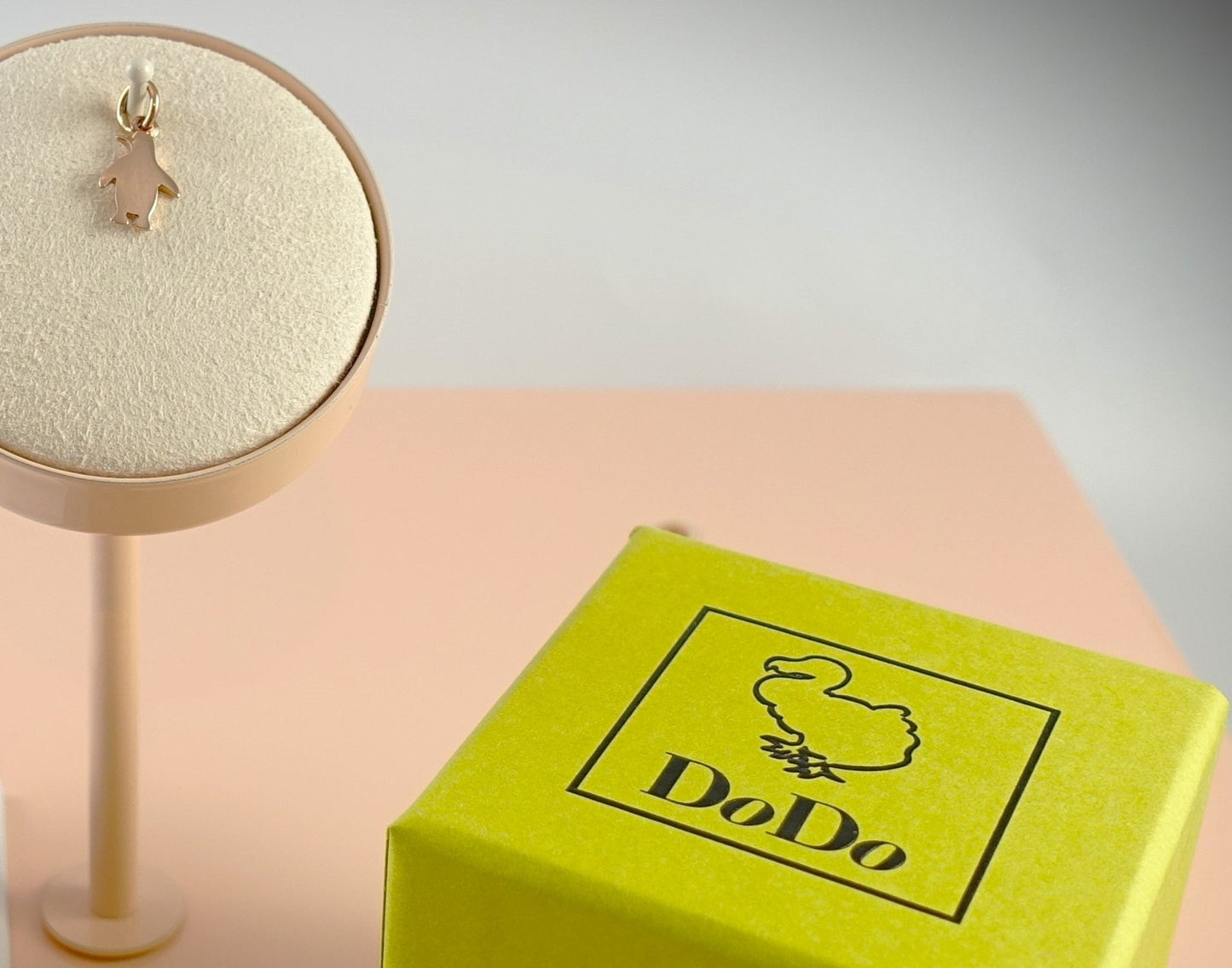 Dodo Anhänger Charm Pinguin 375 Roségold Ref. DMB5003