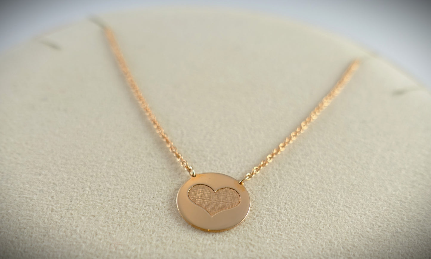 La Viida Halskette Herz Sterling Silber Rosé vergoldet Ref.NPI503RG