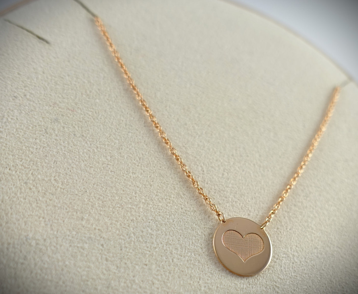 La Viida Halskette Herz Sterling Silber Rosé vergoldet Ref.NPI503RG