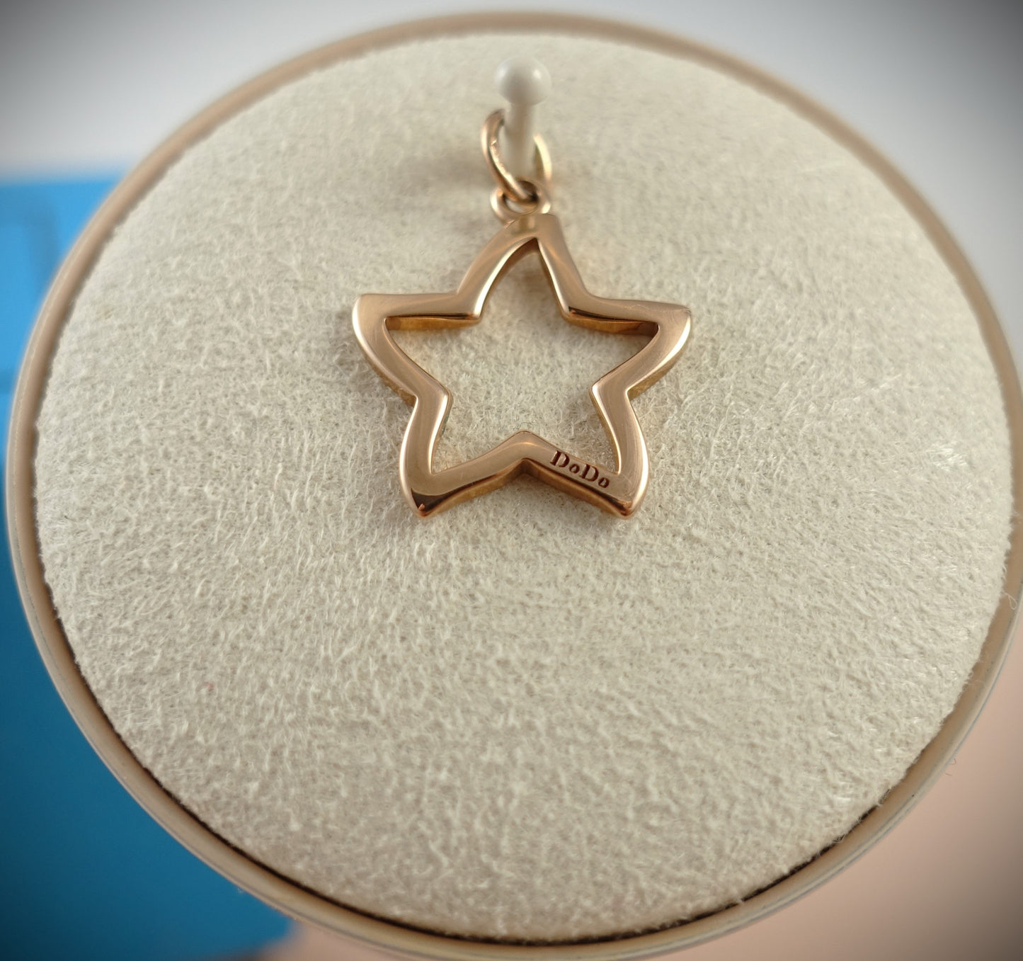 Dodo Anhänger Charm 375 Roségold Stern