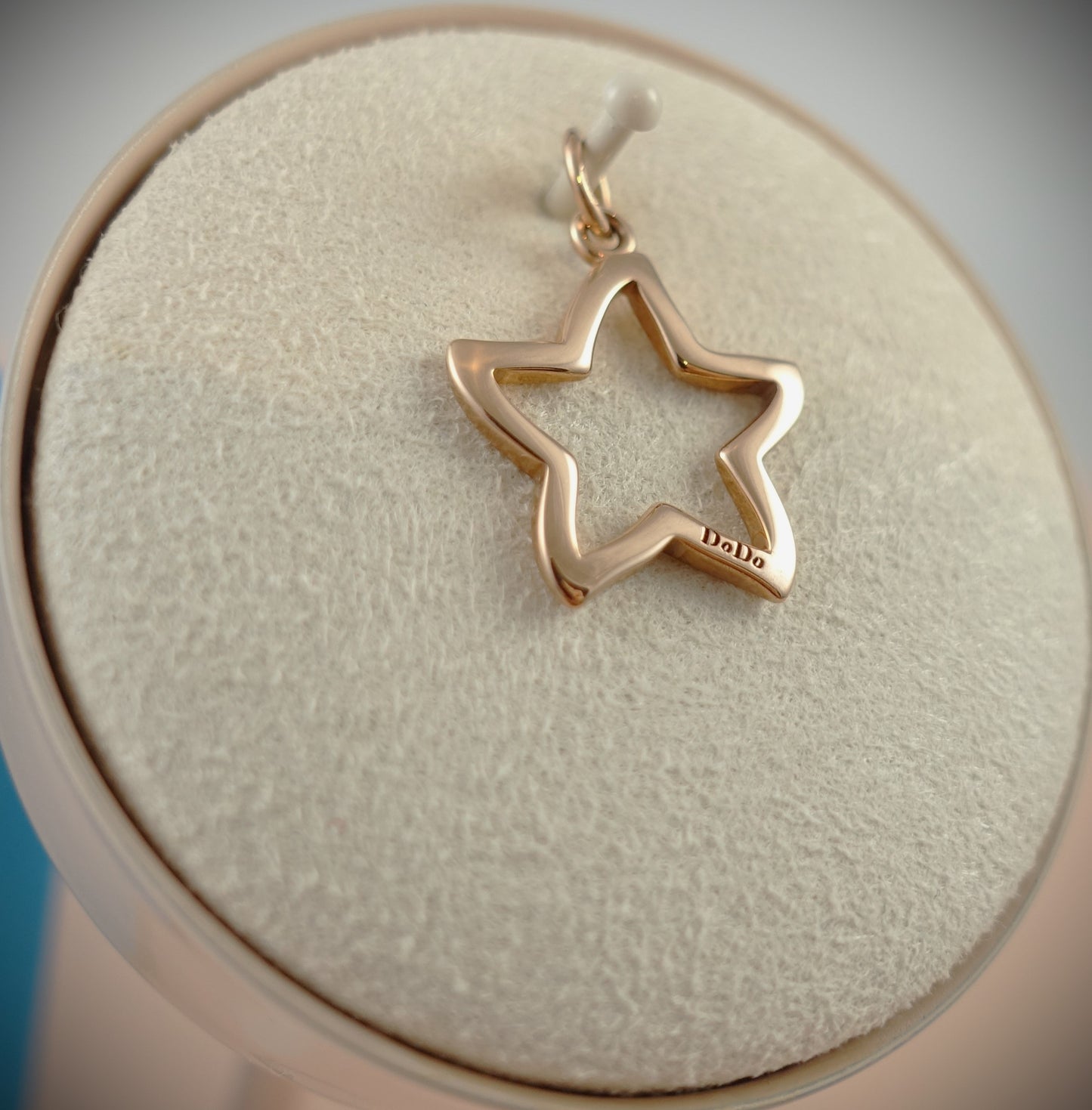 Dodo Anhänger Charm 375 Roségold Stern