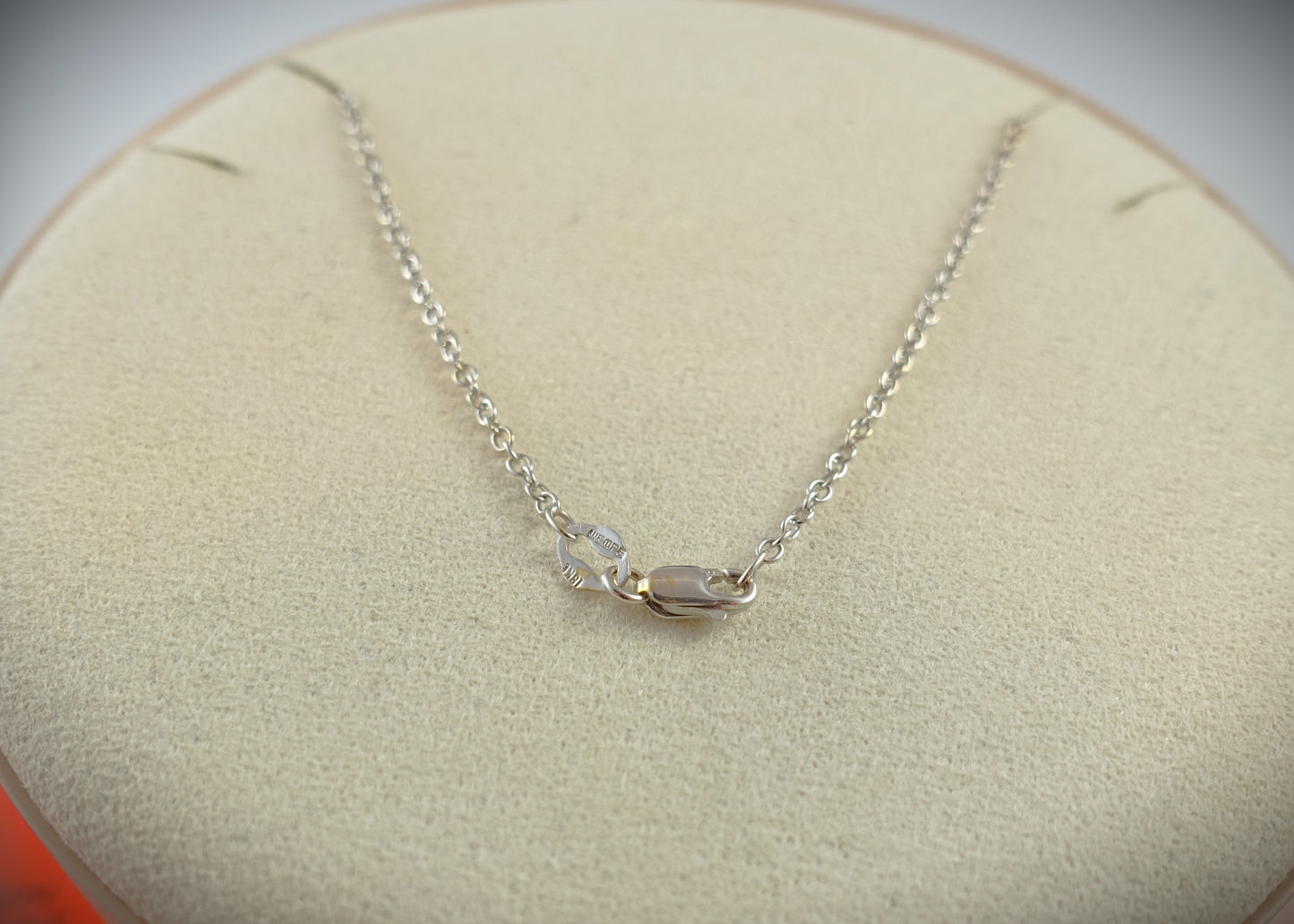 Wempe Kette Kreuz 750 Weißgold 202 Brillanten 2,19ct mit Zertifikat