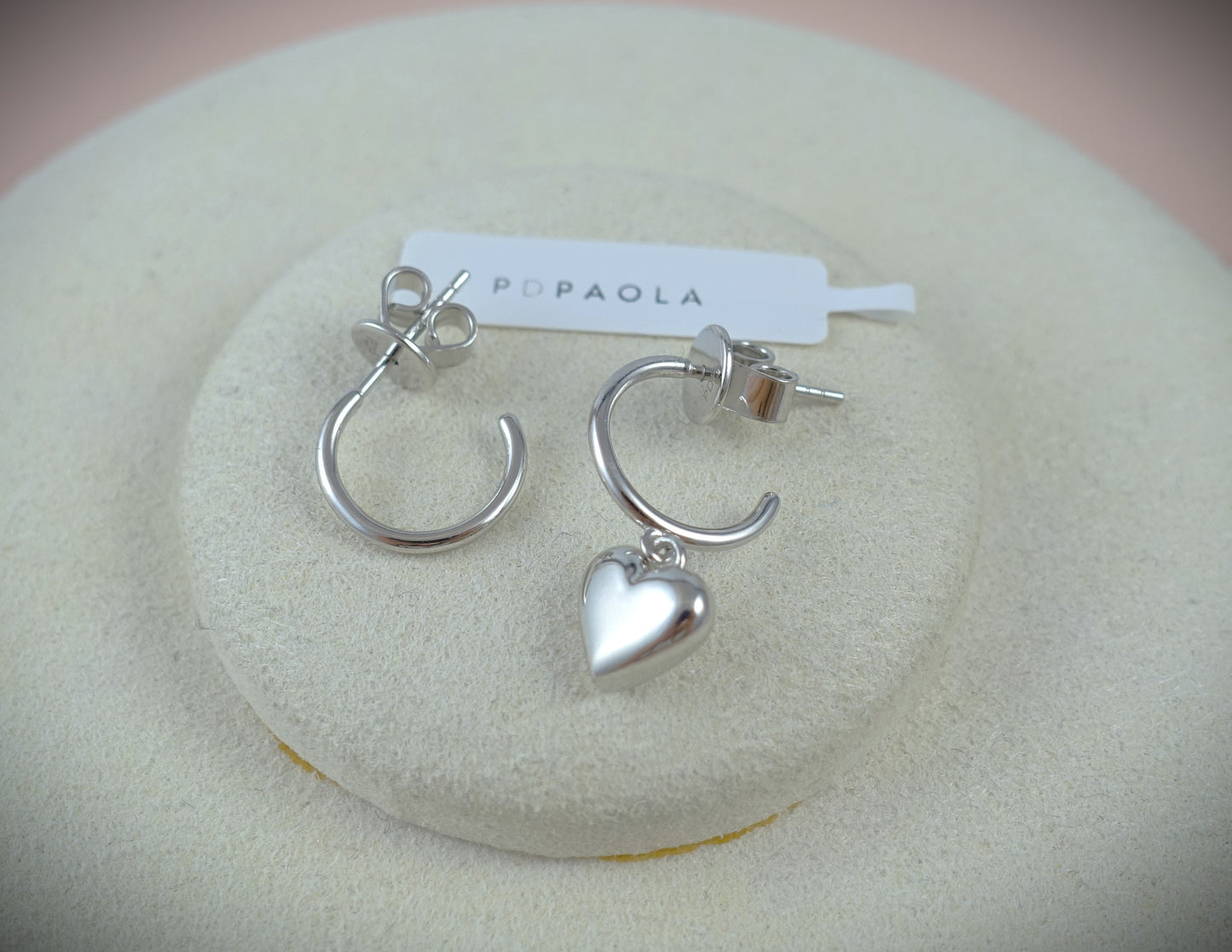 PD PAOLA 925 Ohrstecker Herz Ref. AR02-364-U