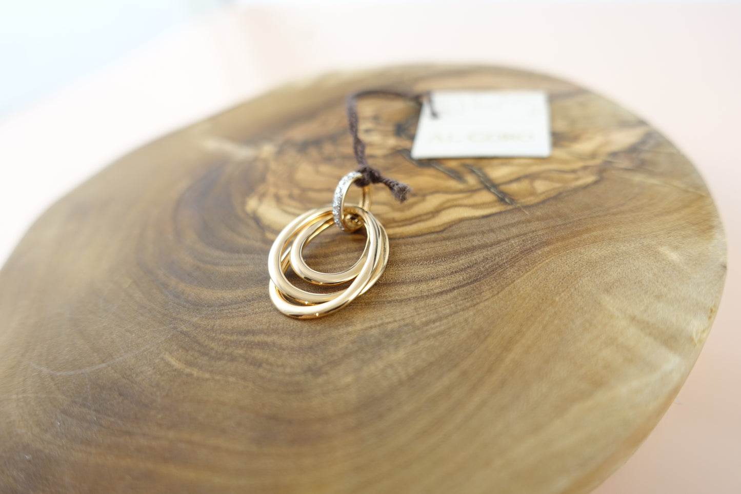 Al Coro Anhänger Serenata 750 Roségold Brillanten 0,05ct Ref. P614WR