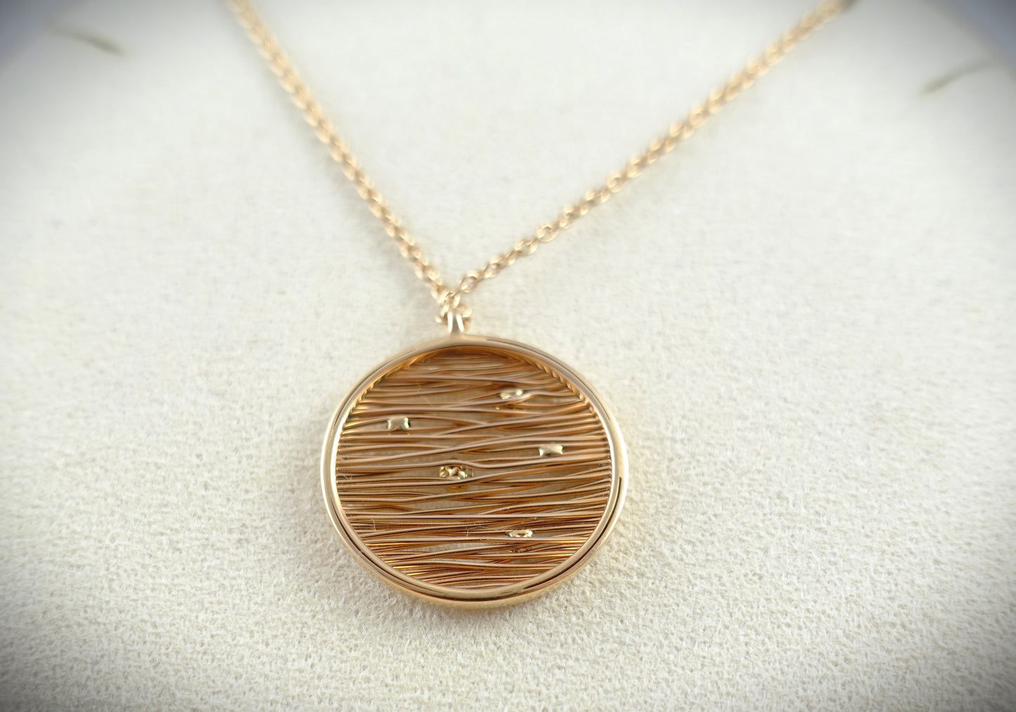 Al Coro Collier Serenata 750 Roségold Brillanten 0,11ct Ref. NC257WR