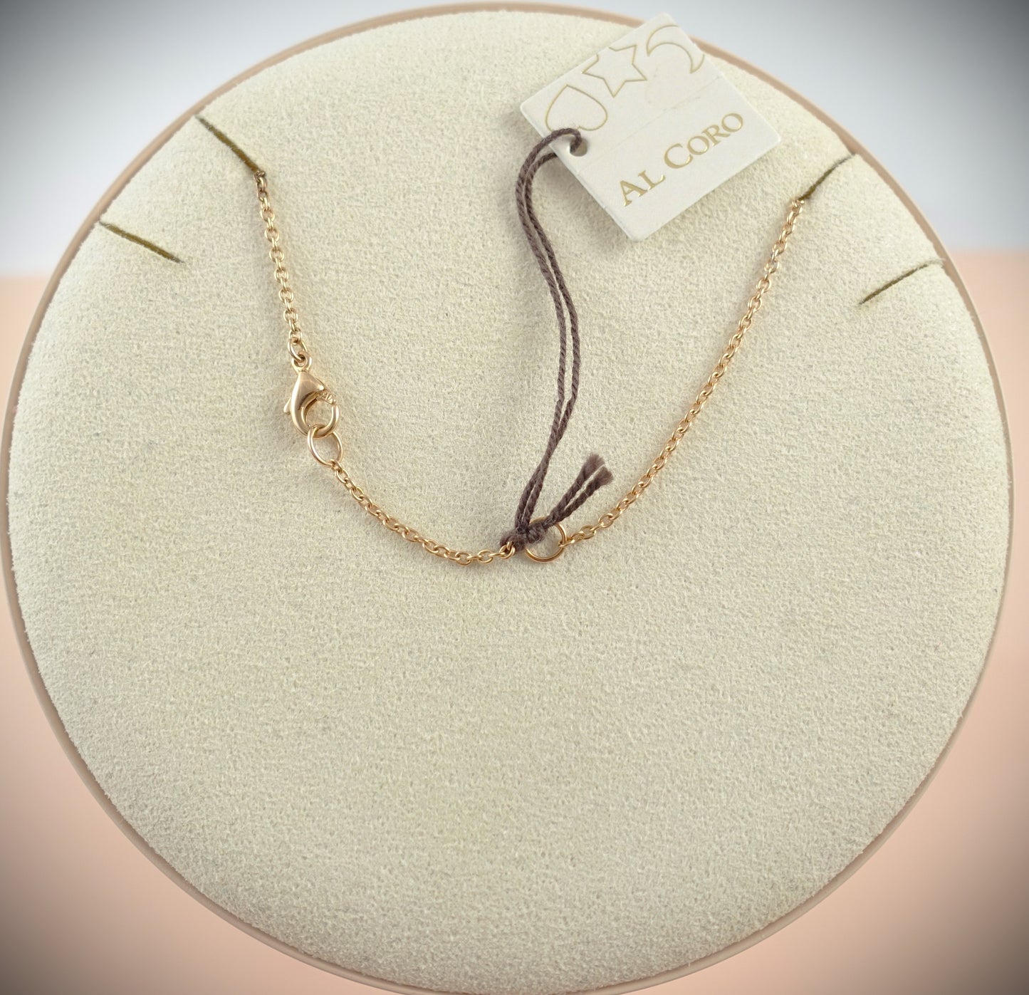 Al Coro Collier Serenata 750 Roségold Brillanten 0,11ct Ref. NC257WR