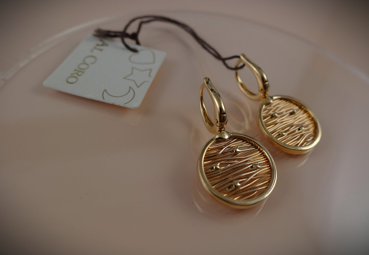 Al Coro Ohrringe Serenata 750 Roségold Brillanten 0,15ct Ref. NE536WR