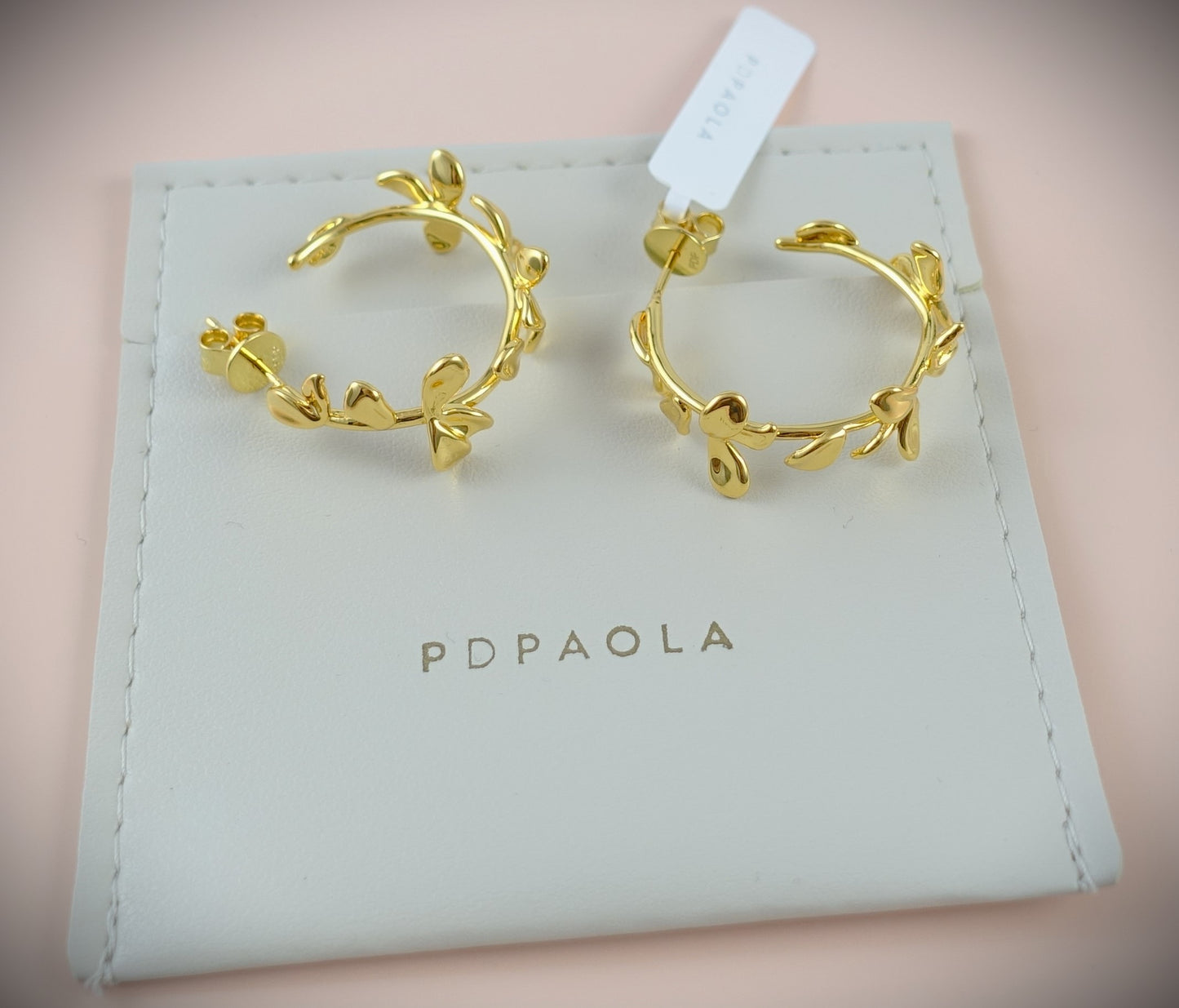 PD PAOLA Ohrringe/Creolen 925 Silber vergoldet Ref. AR01-193-U