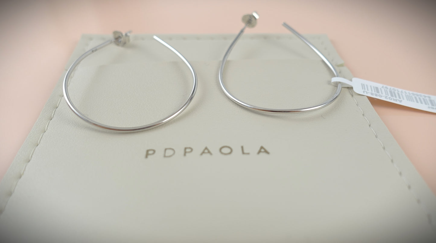 PD PAOLA Ohrringe/Creolen 925 Silber Ref. AR02-088-U
