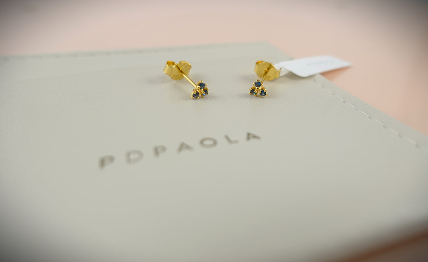 PD PAOLA Ohrstecker 925 Silber vergoldet Zirkonia Ref. AR01-188-U