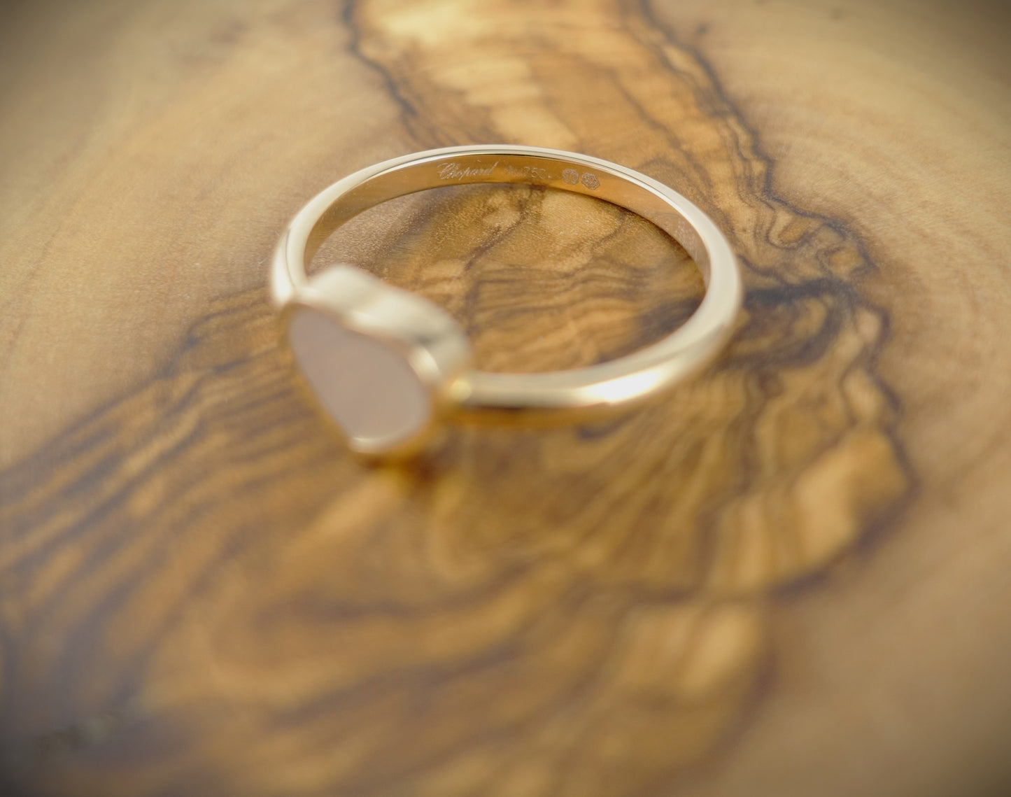 Chopard Ring Happy Hearts 750 Roségold Perlmutt RG 55 Ref. 82A086-5312