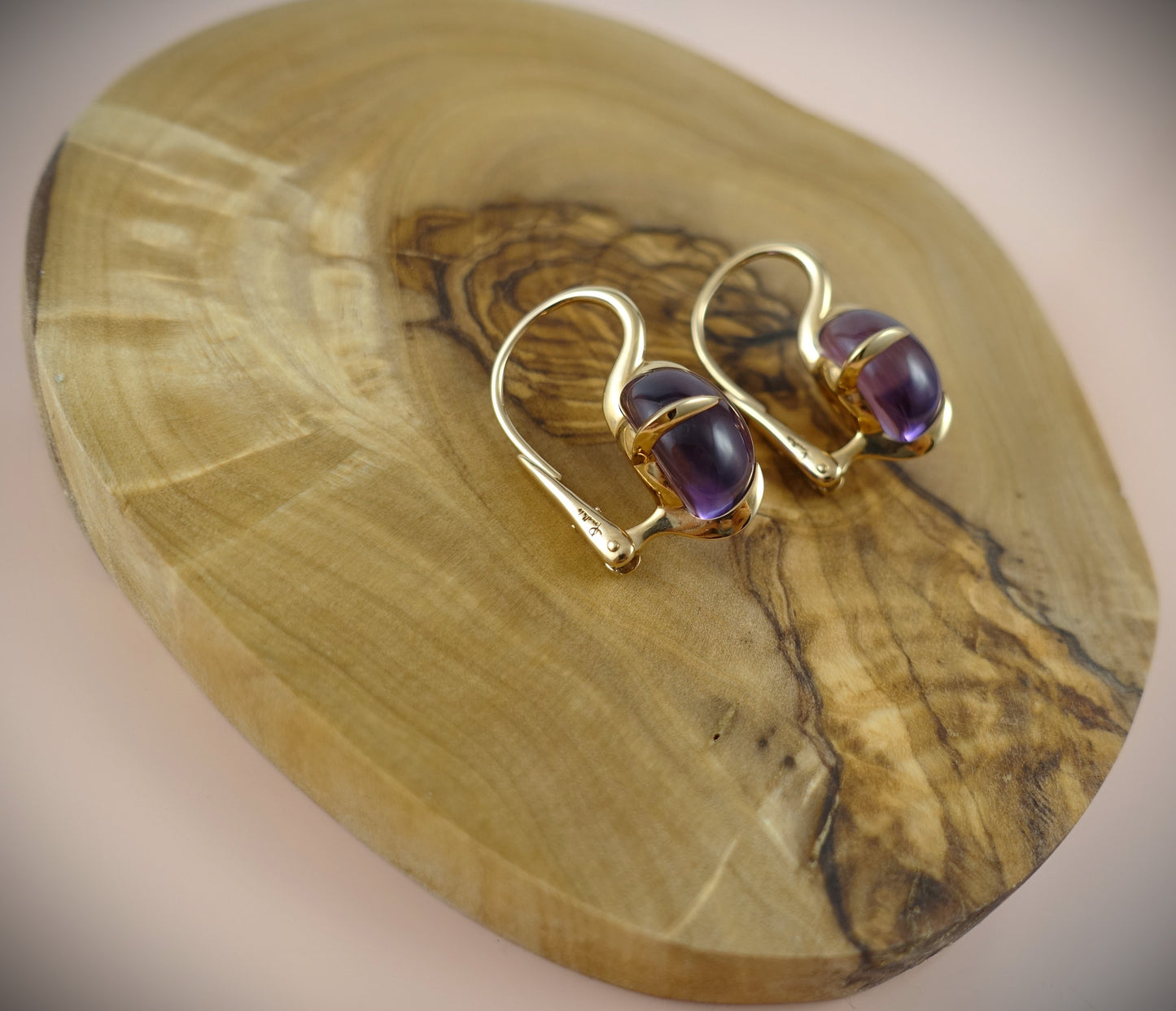 Pomellato Veleno Ohrringe Amethyst 750 Roségold Ref. O.B303/07/OI