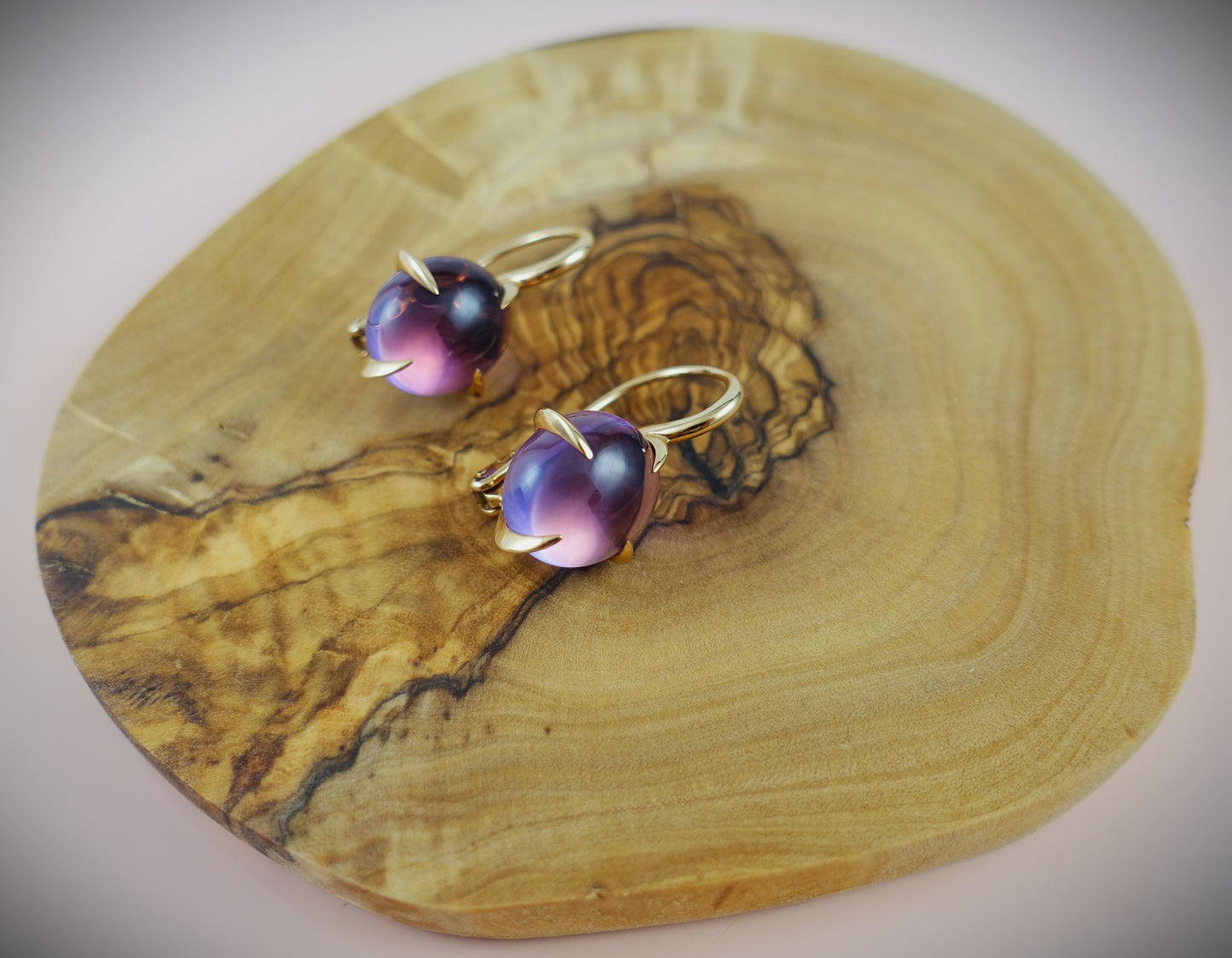 Pomellato Veleno Ohrringe Amethyst 750 Roségold Ref. O.B303/07/OI