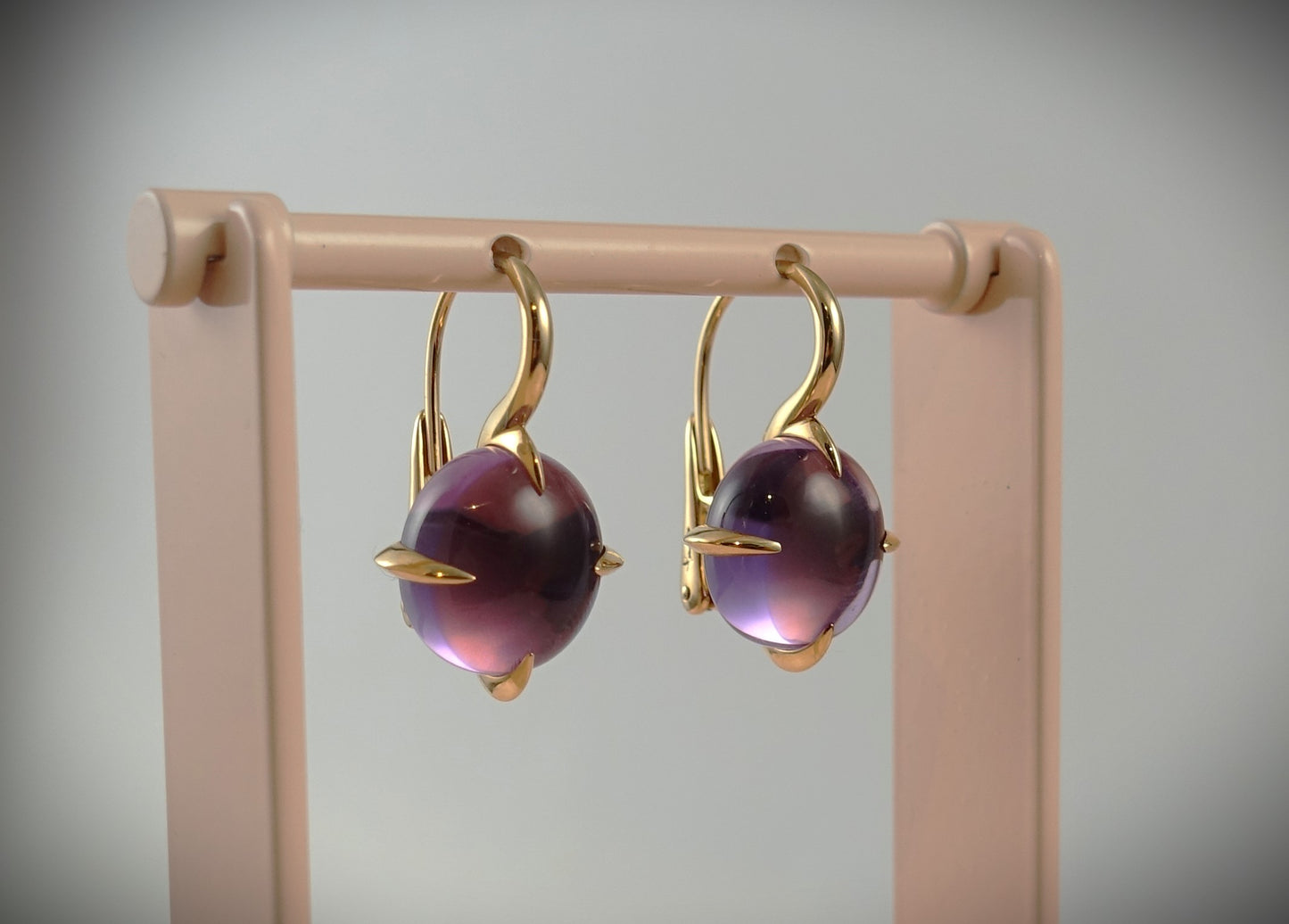 Pomellato Veleno Ohrringe Amethyst 750 Roségold Ref. O.B303/07/OI