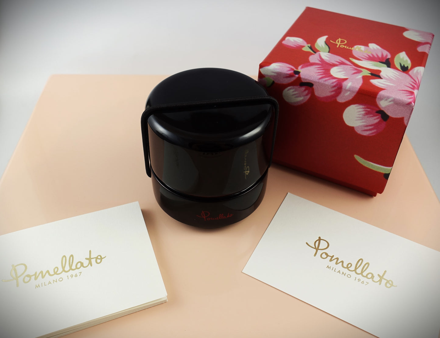Pomellato Veleno Ohrringe Rosenquarz 750 Roségold Ref. O.B303/07/QR