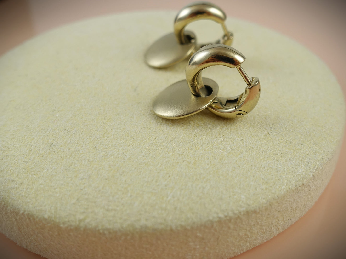 Pomellato Barbaro Ohrringe 750 Gold glatt/matt Ref. O.9705SO2MLF