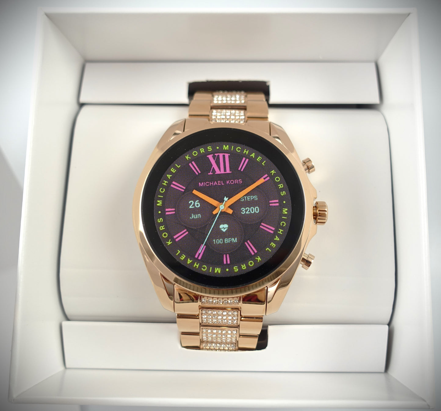 Michael Kors Access Smartwatch Edelstahl Rosé Damen Gen 6 Bradshaw MKT5135