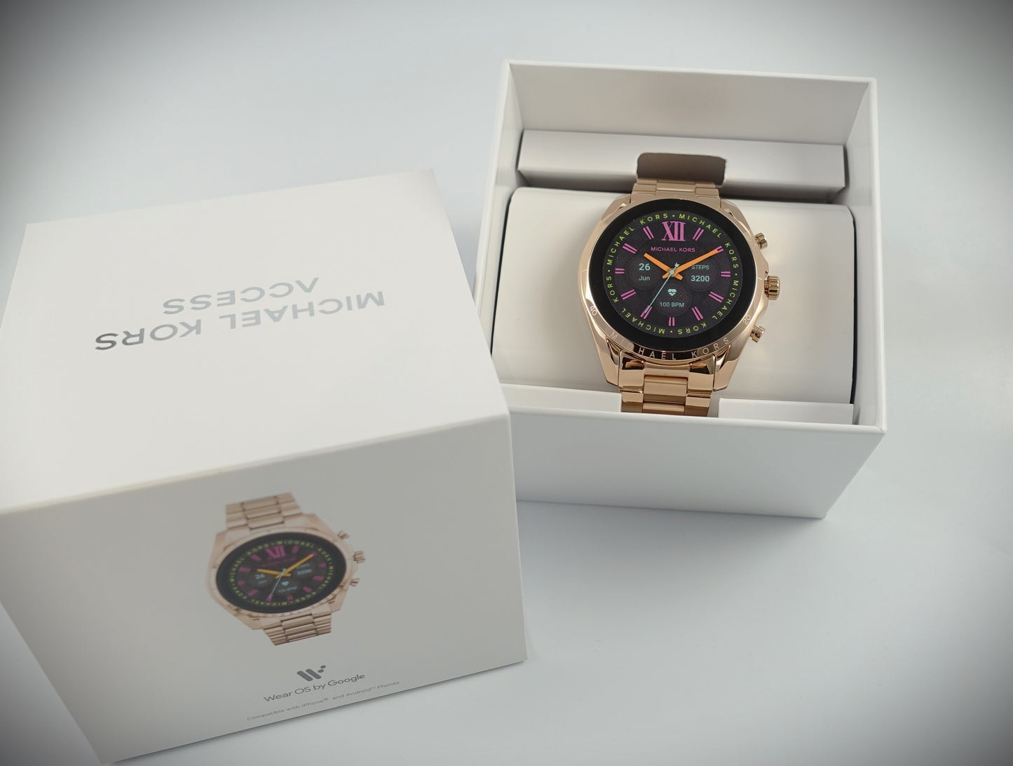 Michael Kors Access Smartwatch Edelstahl Rosé Gen 6 Bradshaw MKT5133