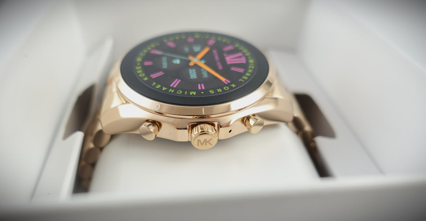Michael Kors Access Smartwatch Edelstahl Rosé Gen 6 Bradshaw MKT5133