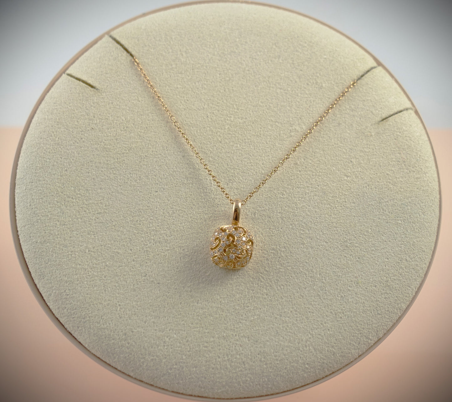 Bigli Kette Mini Sweety 750 Roségold Brillanten 0,22ct Ref. 20H47R