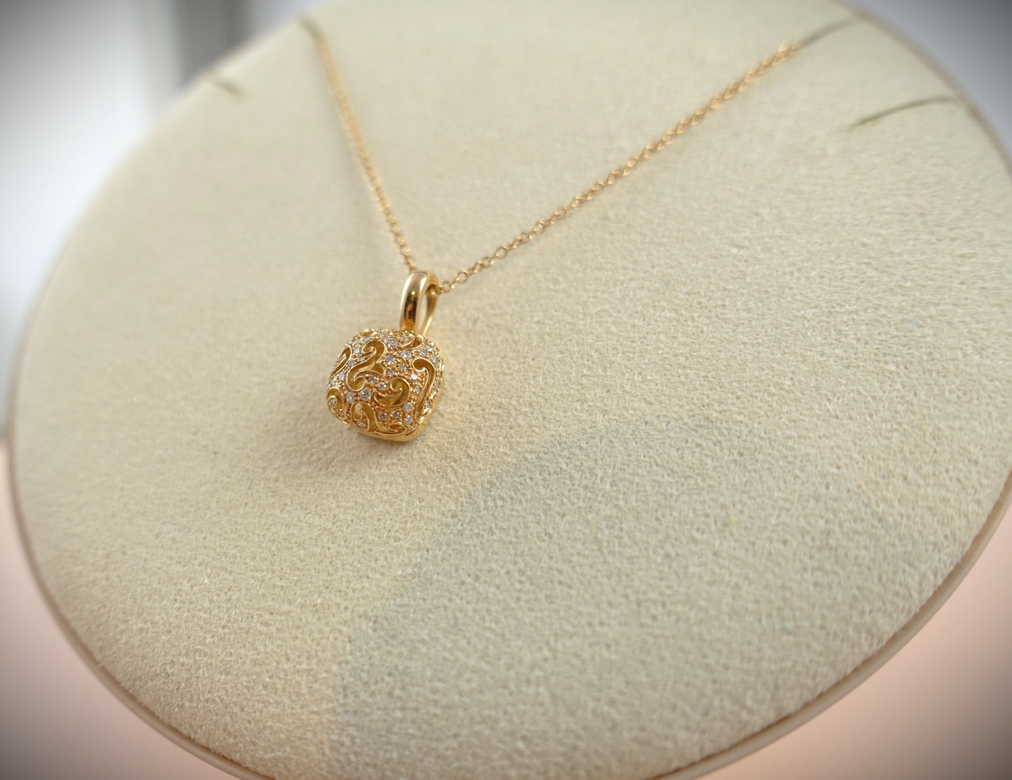 Bigli Kette Mini Sweety 750 Roségold Brillanten 0,22ct Ref. 20H47R