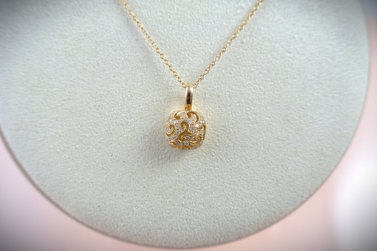 Bigli Kette Mini Sweety 750 Roségold Brillanten 0,22ct Ref. 20H47R
