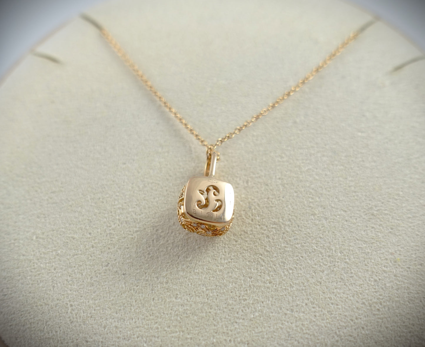 Bigli Kette Mini Sweety 750 Roségold Brillanten 0,22ct Ref. 20H47R