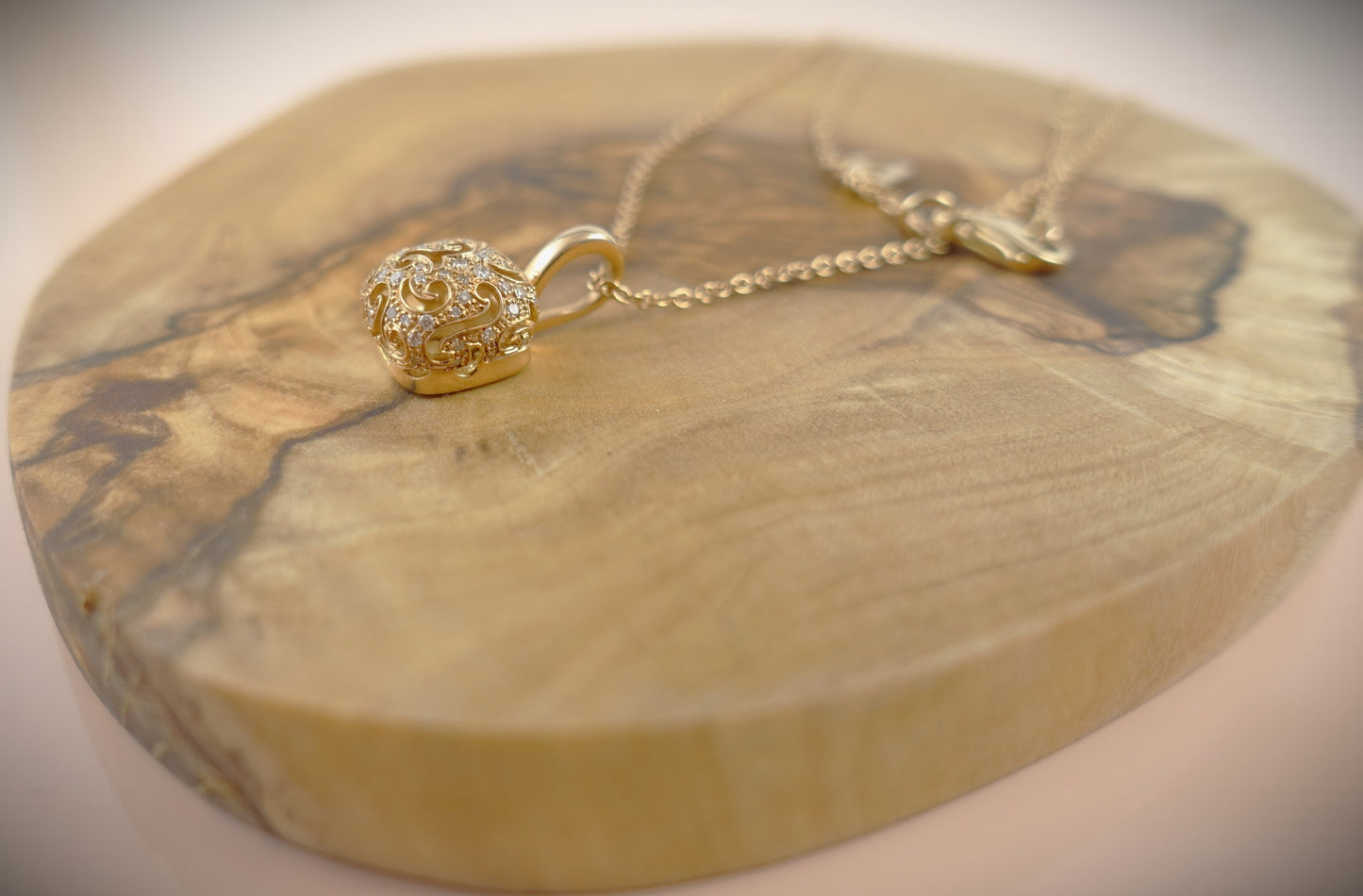 Bigli Kette Mini Sweety 750 Roségold Brillanten 0,22ct Ref. 20H47R