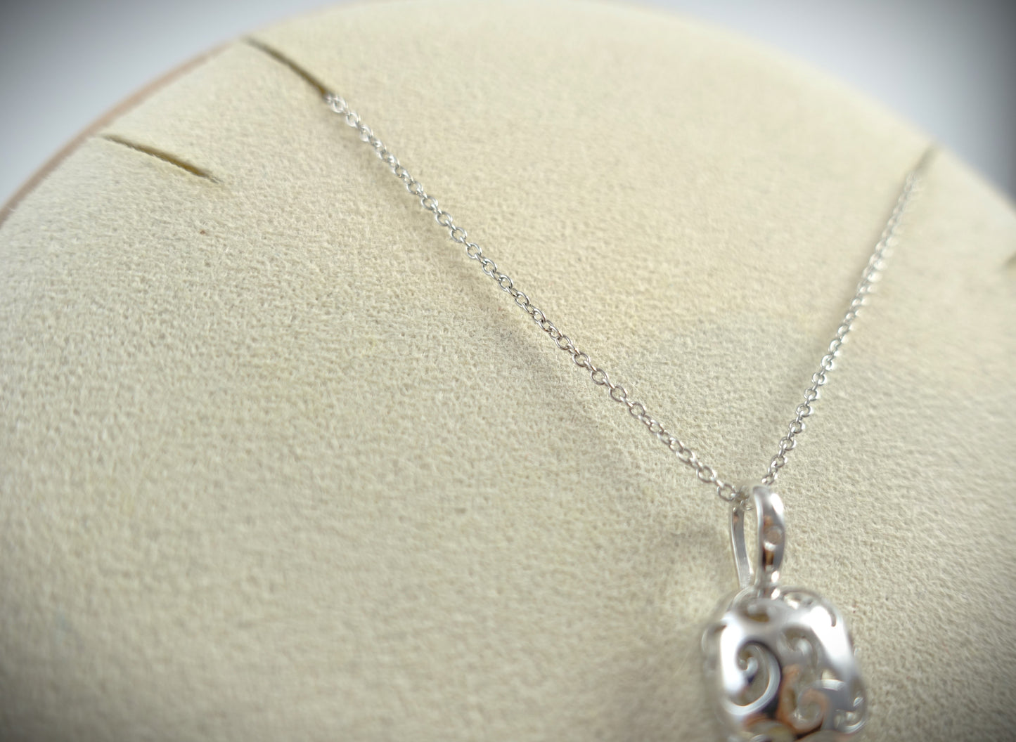 Bigli Kette Mini Sweety 750 Weißgold Brillant 0,01ct