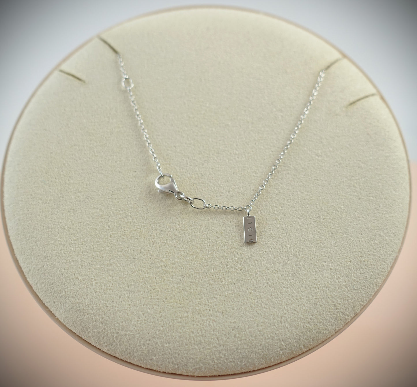 Bigli Kette Mini Sweety 750 Weißgold Brillant 0,01ct