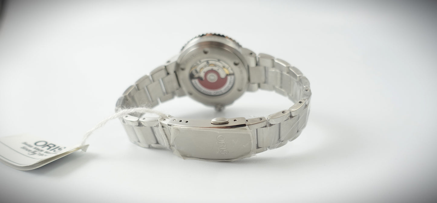 Oris Aquis Date Diver Ref. 0173377314135 Box & Papiere