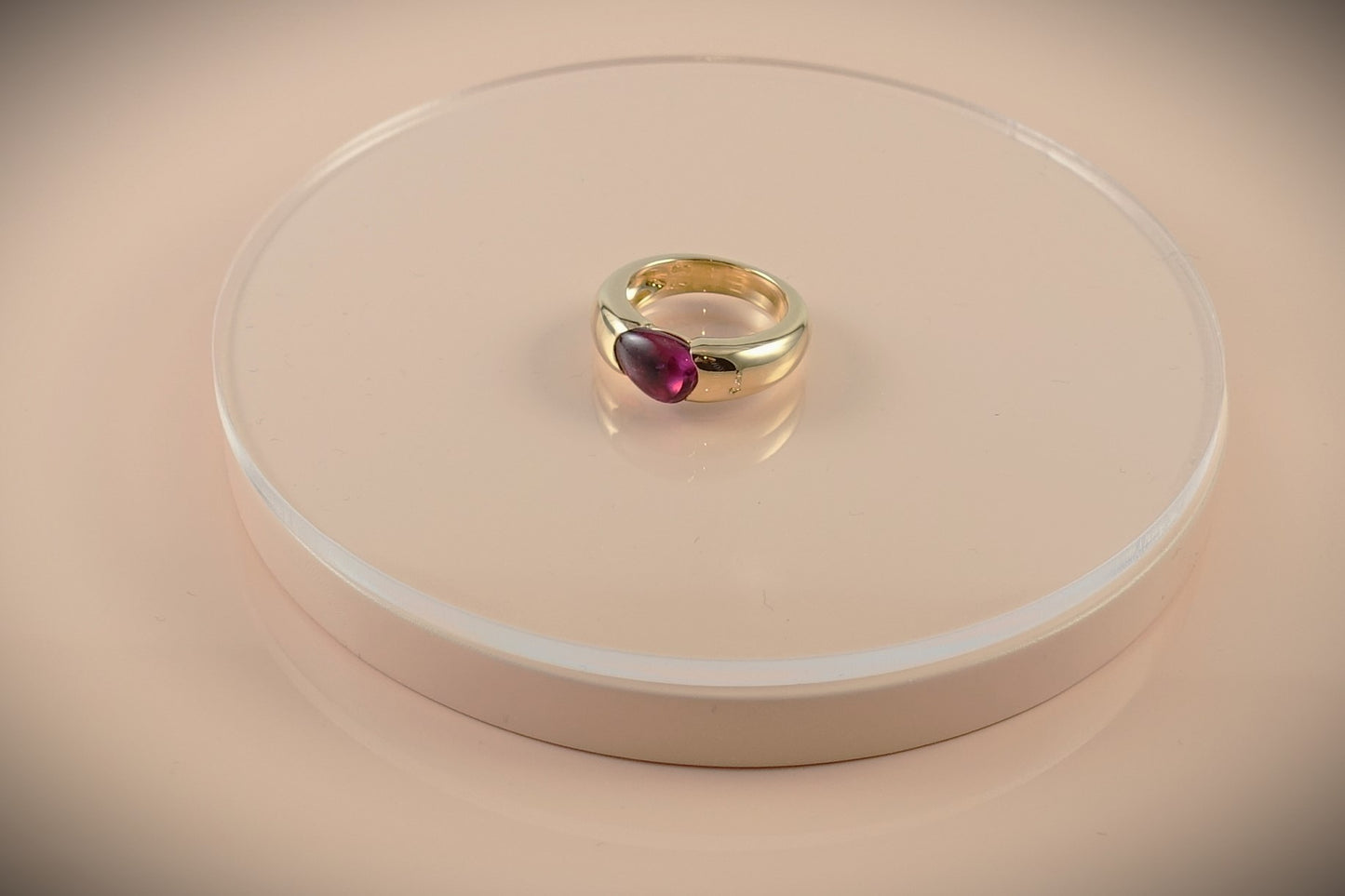 Pomellato Sassi Ring 750 Roségold Turmalin Ref.A.A306/O7/OT Box & Papiere