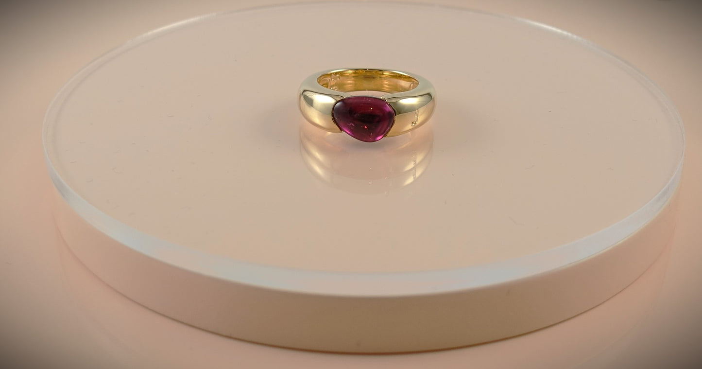 Pomellato Sassi Ring 750 Roségold Turmalin Ref.A.A306/O7/OT Box & Papiere