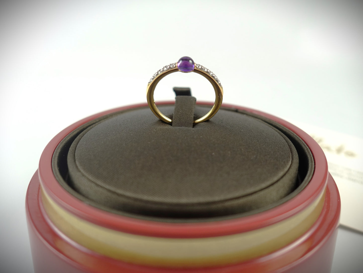 Pomellato Ring M´ama non M´ama 750 Roségold Amethyst RG 53 Ref.PAB7031O7000DB0OI