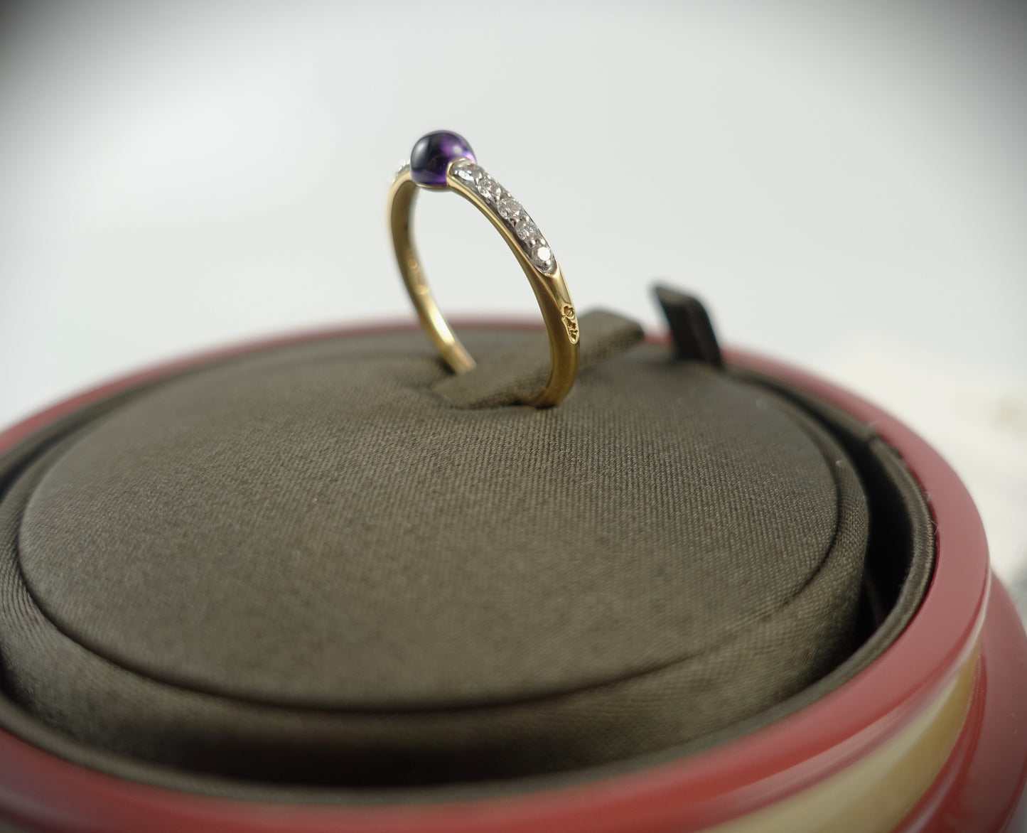 Pomellato Ring M´ama non M´ama 750 Roségold Amethyst RG 53 Ref.PAB7031O7000DB0OI