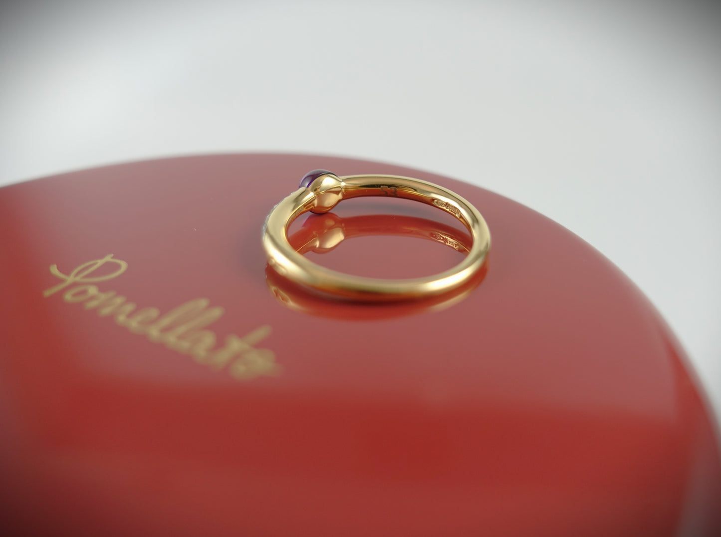 Pomellato Ring M´ama non M´ama 750 Roségold Amethyst RG 53 Ref.PAB7031O7000DB0OI