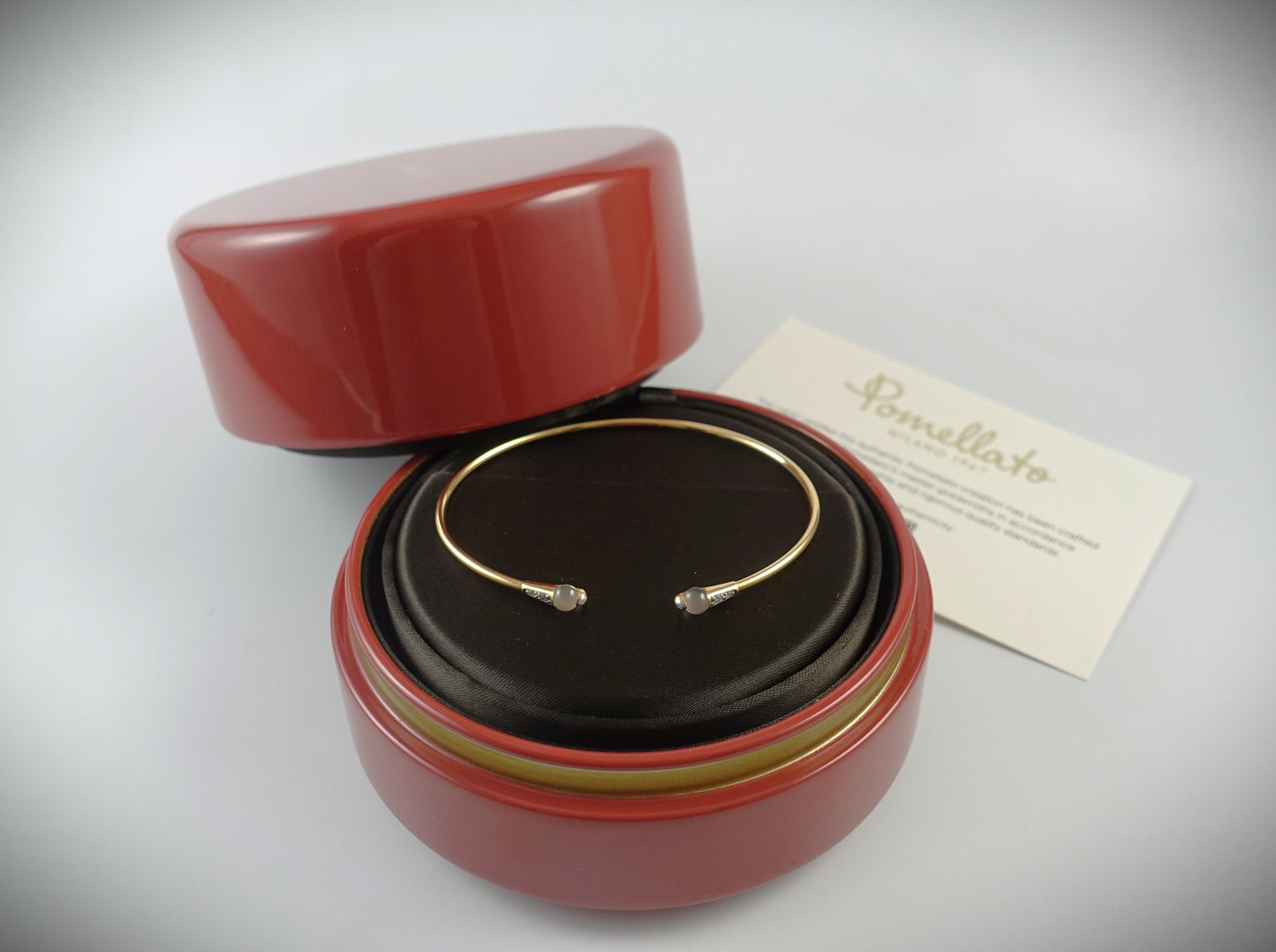 Pomellato Armreif M´ama non M´ama 750 Roségold Mondstein Ref.PBB8010O7000DB0AD