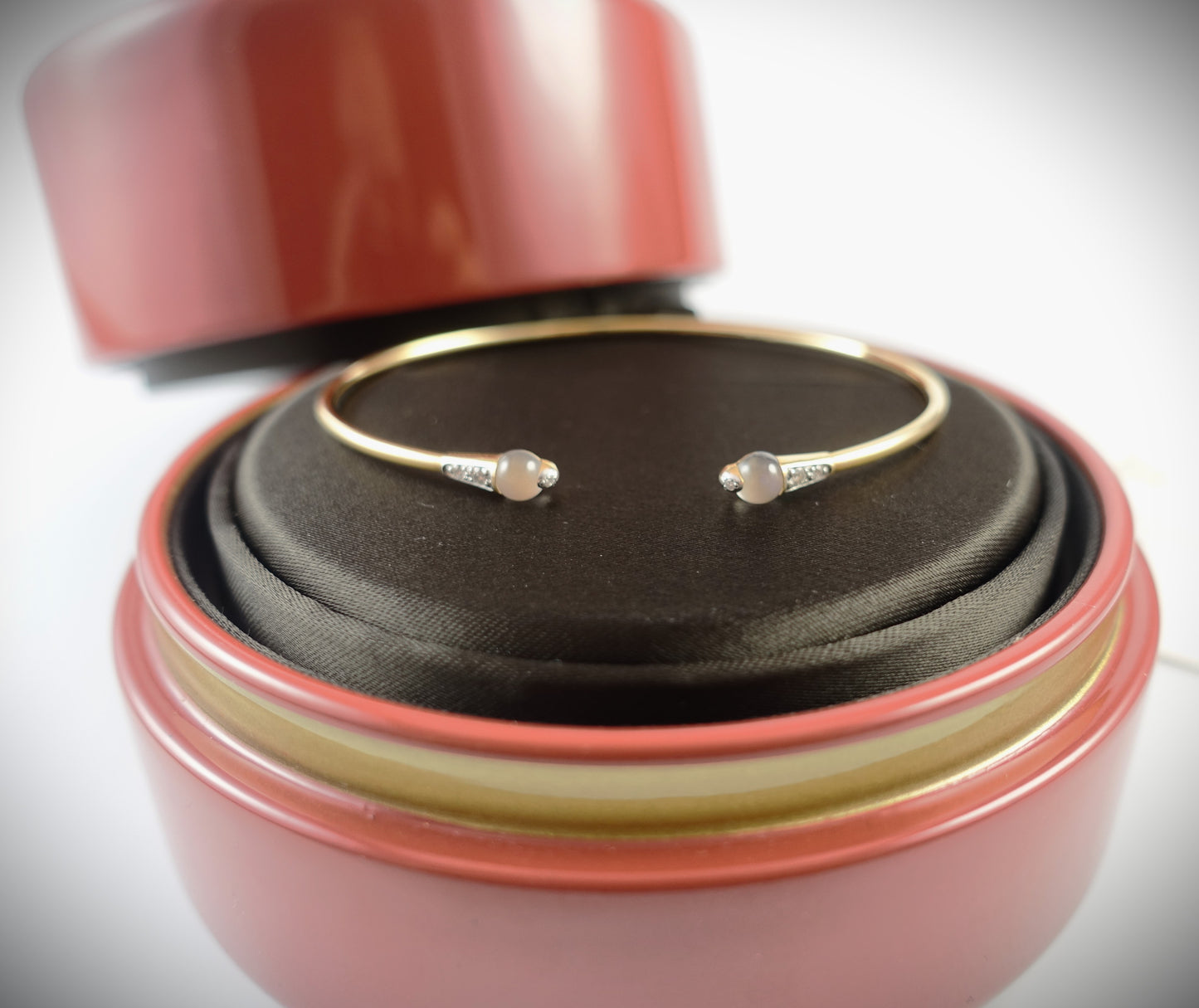 Pomellato Armreif M´ama non M´ama 750 Roségold Mondstein Ref.PBB8010O7000DB0AD