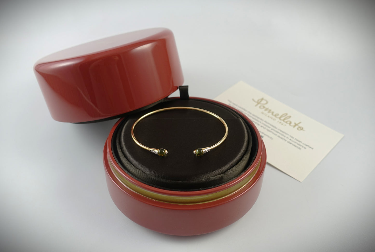 Pomellato Armreif M´ama non M´ama 750 Roségold Peridot Ref.PBB8010O7000DB0OE